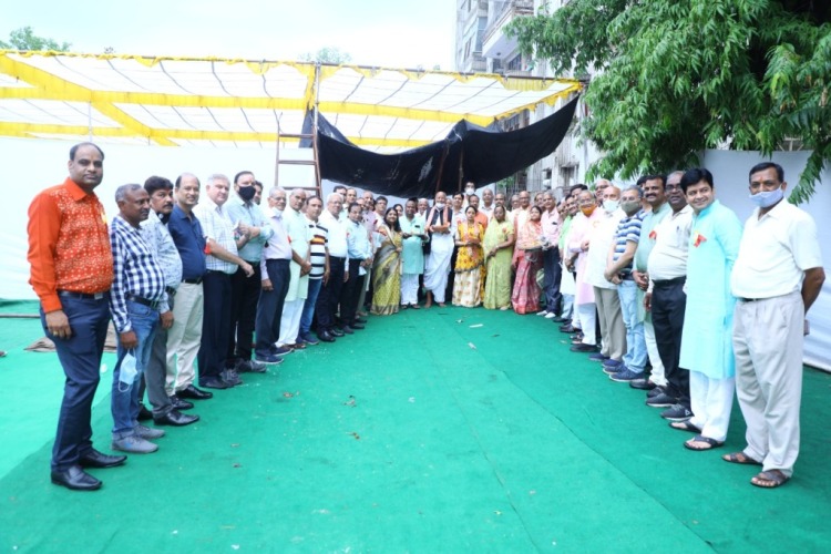 Bhoomi Pujan at sawai jai singh highway